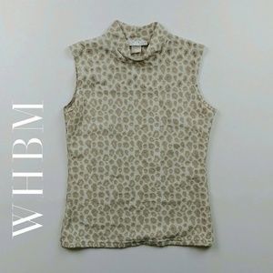 WHBM Top Sleeveless White House Black Marke- Small